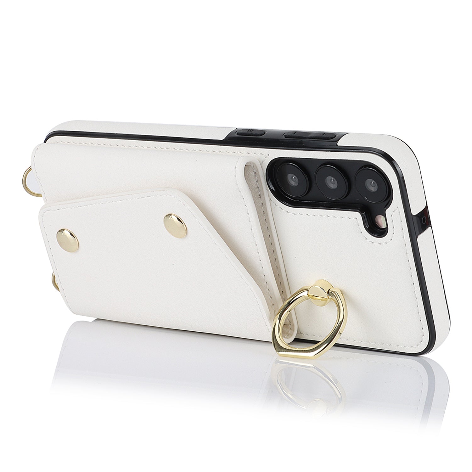 Crossbody Phone Case for Samsung Galaxy S23 Kickstand Zipper Wallet PU Leather Coated TPU Cover Crossbody Phone Case for Samsung Galaxy S23 Kickstand Zipper Wallet PU Leather Coated TPU Cover